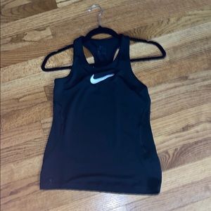 black nike tank top kids size L